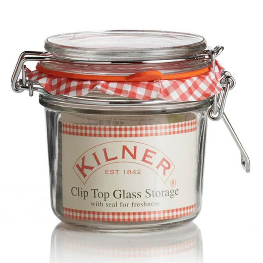 Kilner Clip Top Round Jar (transparente)