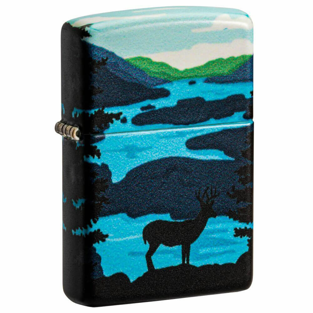 Briquet de conception de paysage zippo