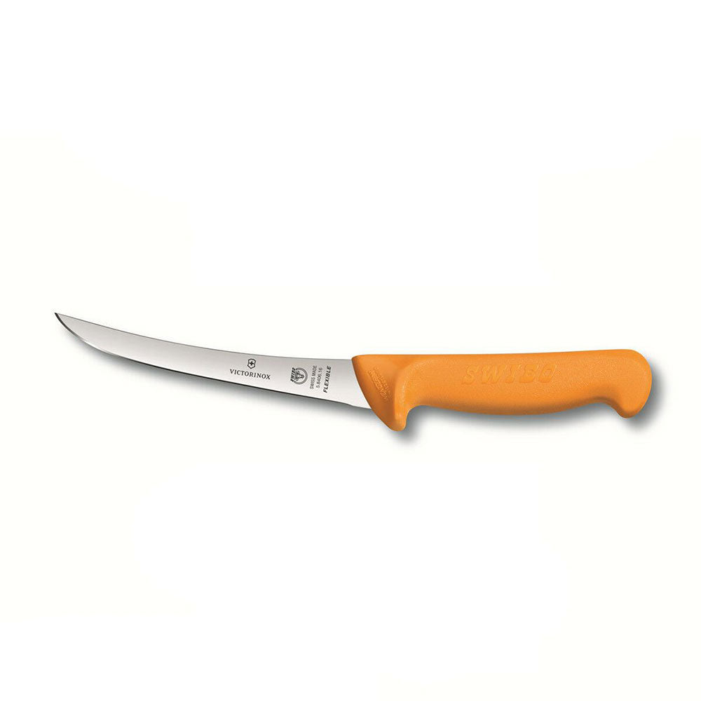 Swibo buet bladbening kniv 16cm (gul)