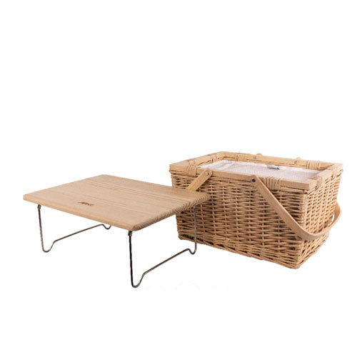 Avanti 2-Person Pine Wood Top Insulated Zen Basket