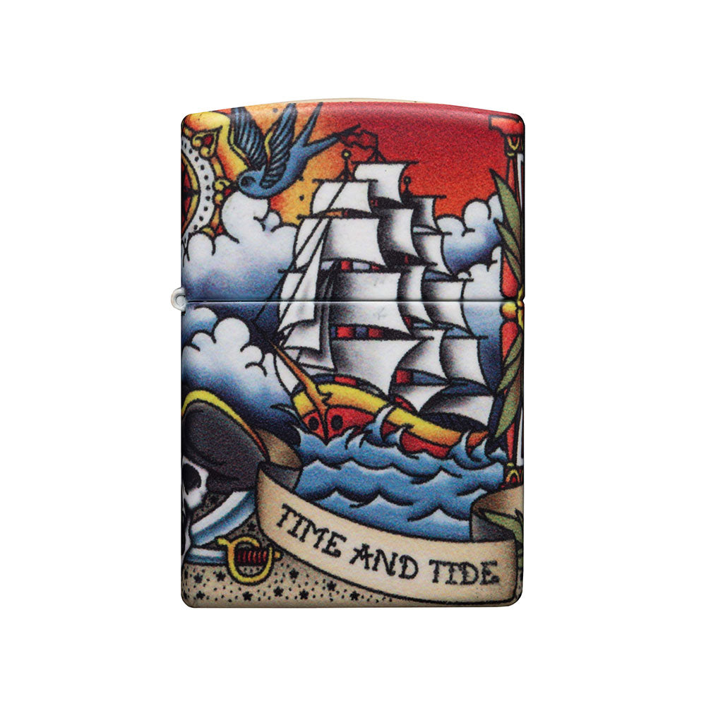 Zippo Tattoo 540 Farge vindtett lettere