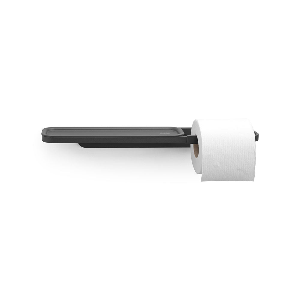 Brabantia mindset toilet roll houder met plank