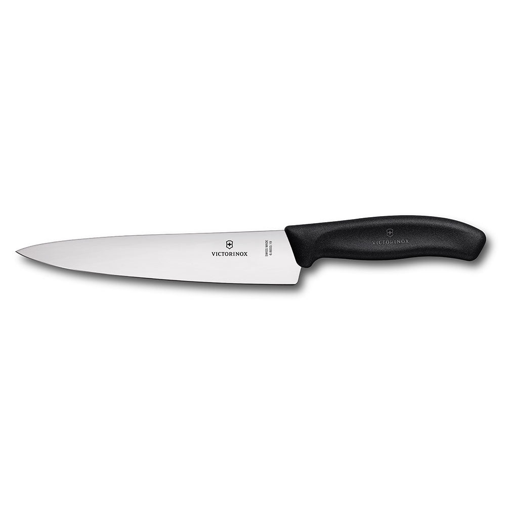 Classic Wide Blade Cook Carving Knife (svart)