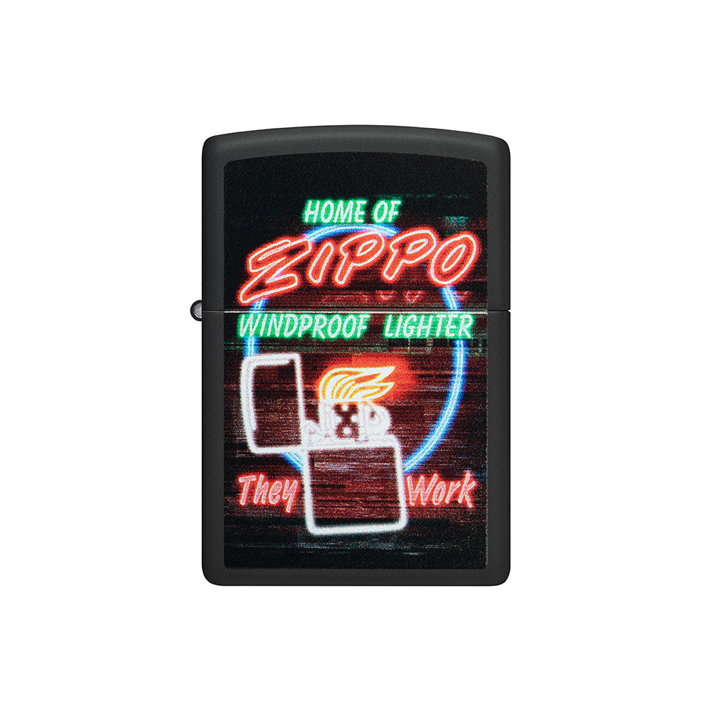 Zippo zippo design svart vindtät tändare