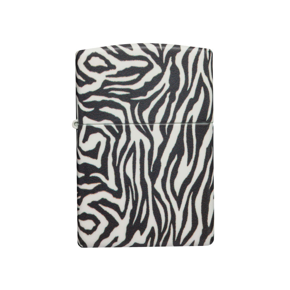  Zippo-Feuerzeug mit Animal-Print-Design, winddicht