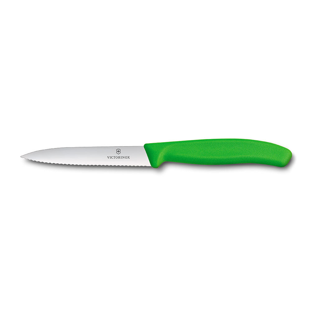 Victorinox puntige mesgolfrand paring mes 10 cm