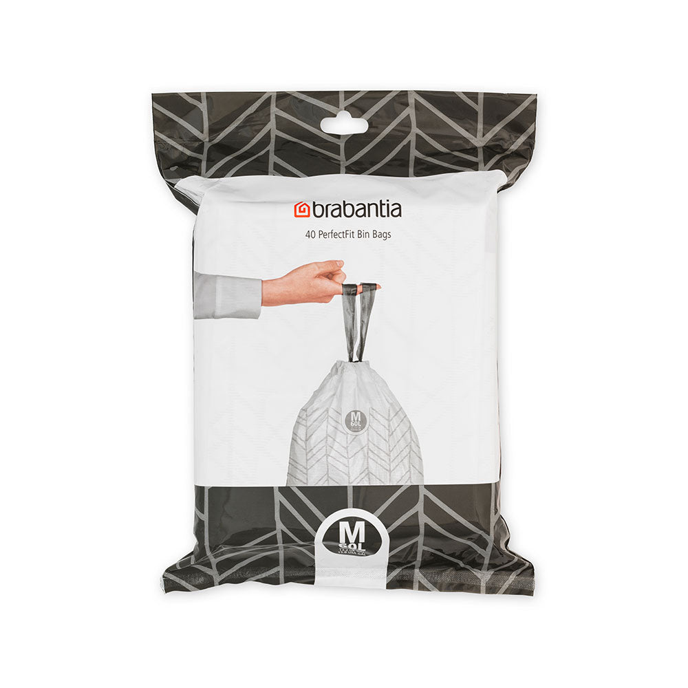 Brabantia PerfectFit Dispensver Pack avec 40 sacs