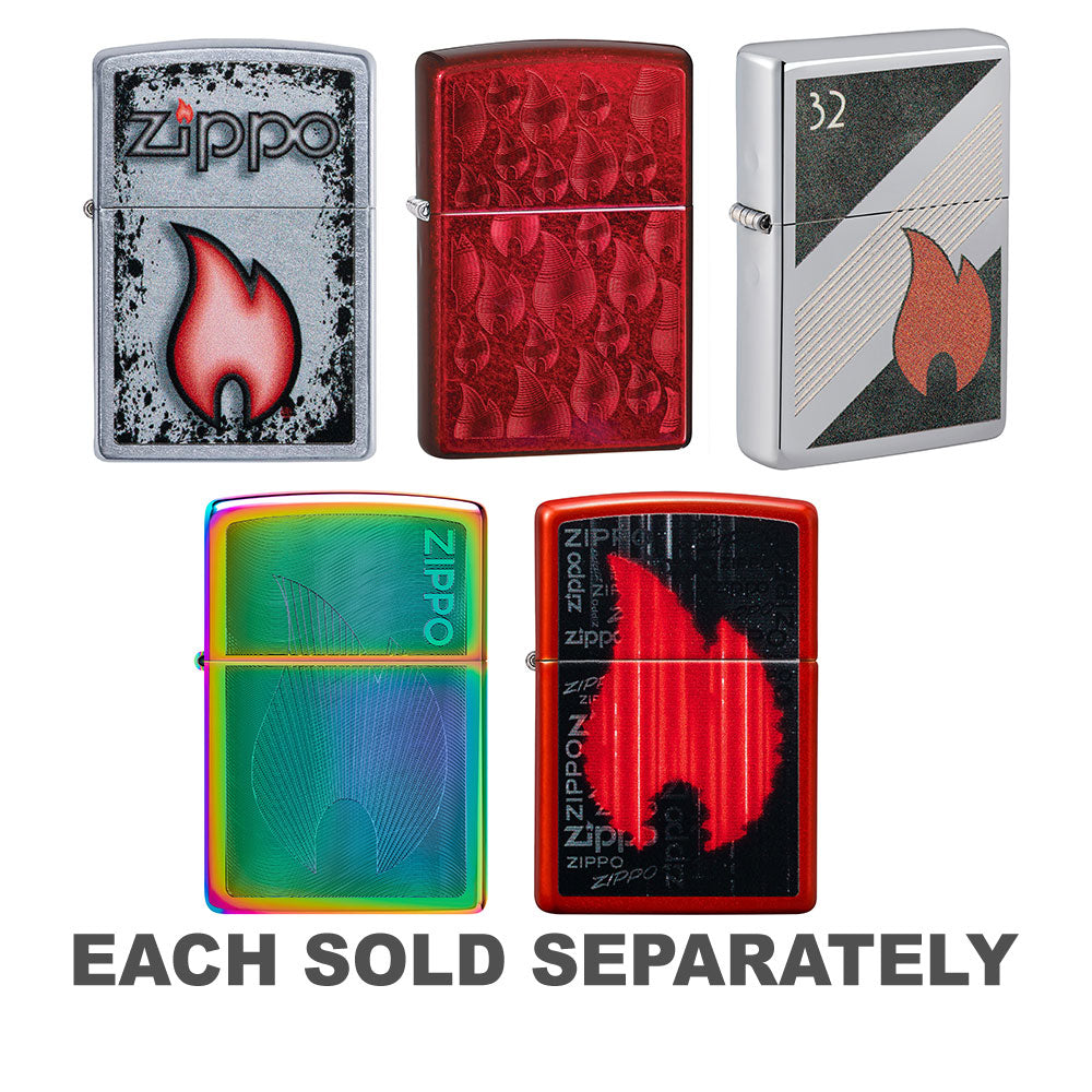 Zippo Flame Design Windproof Lighter