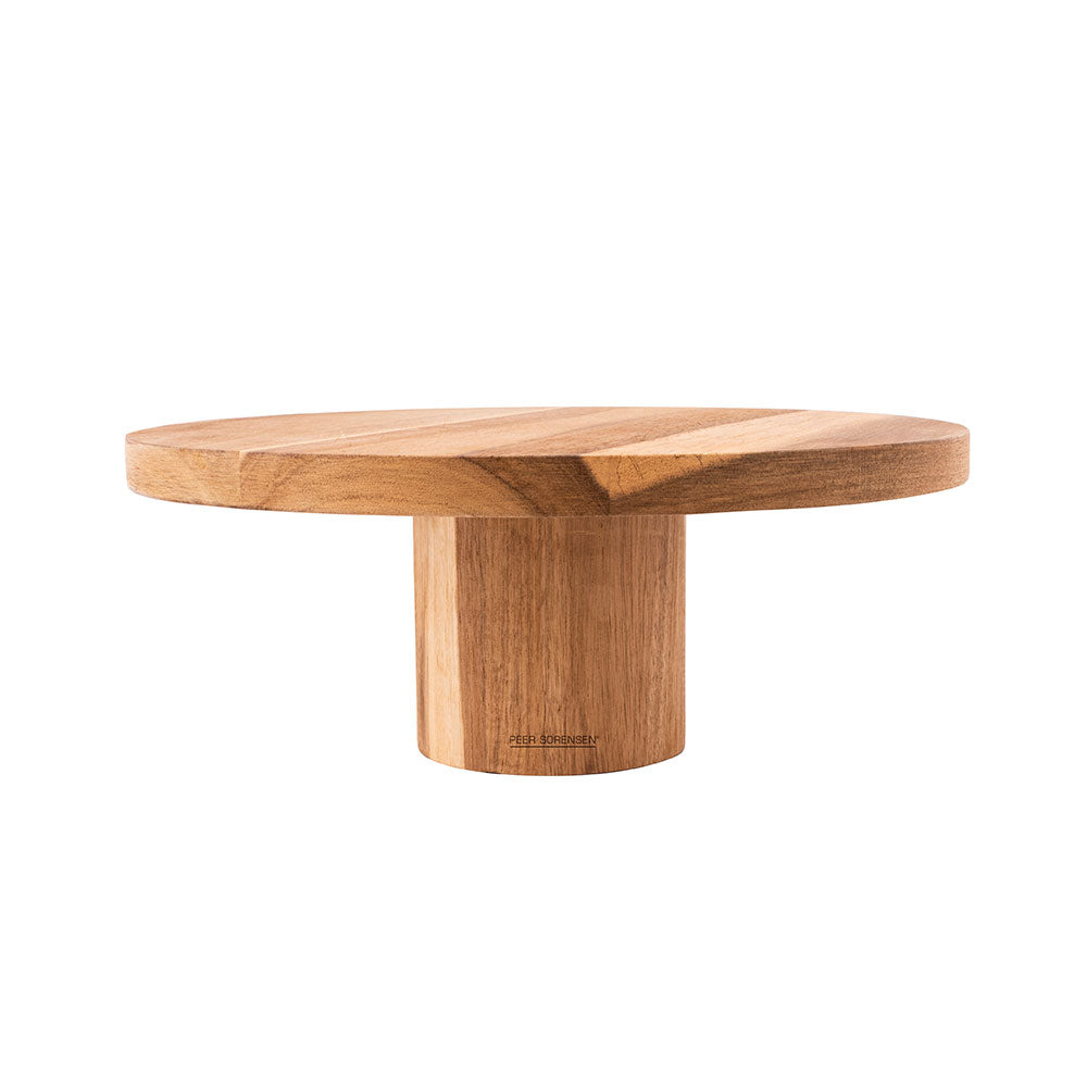 Peer Acacia Cake Stand