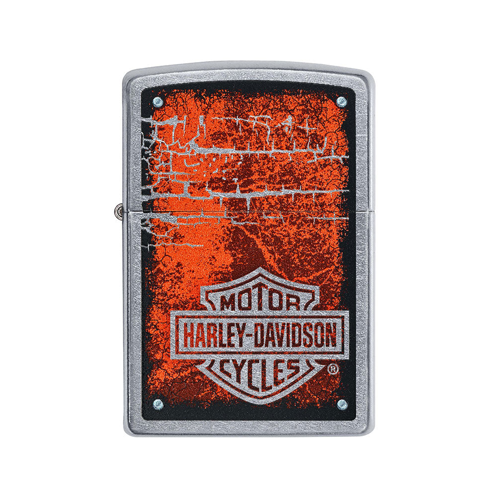 Zippo Harley Davidson logotyp vindtät tändare