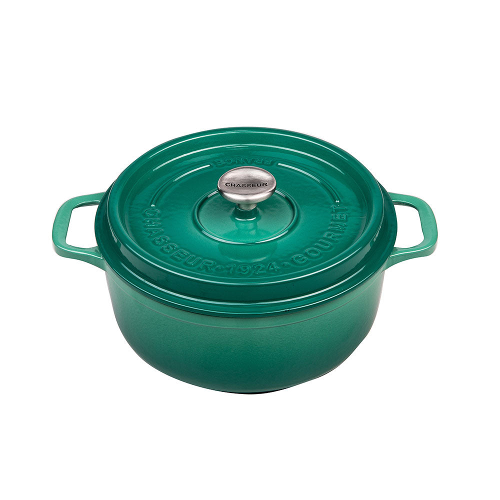 Chasseur Gourmet Round French Oven（Jade）