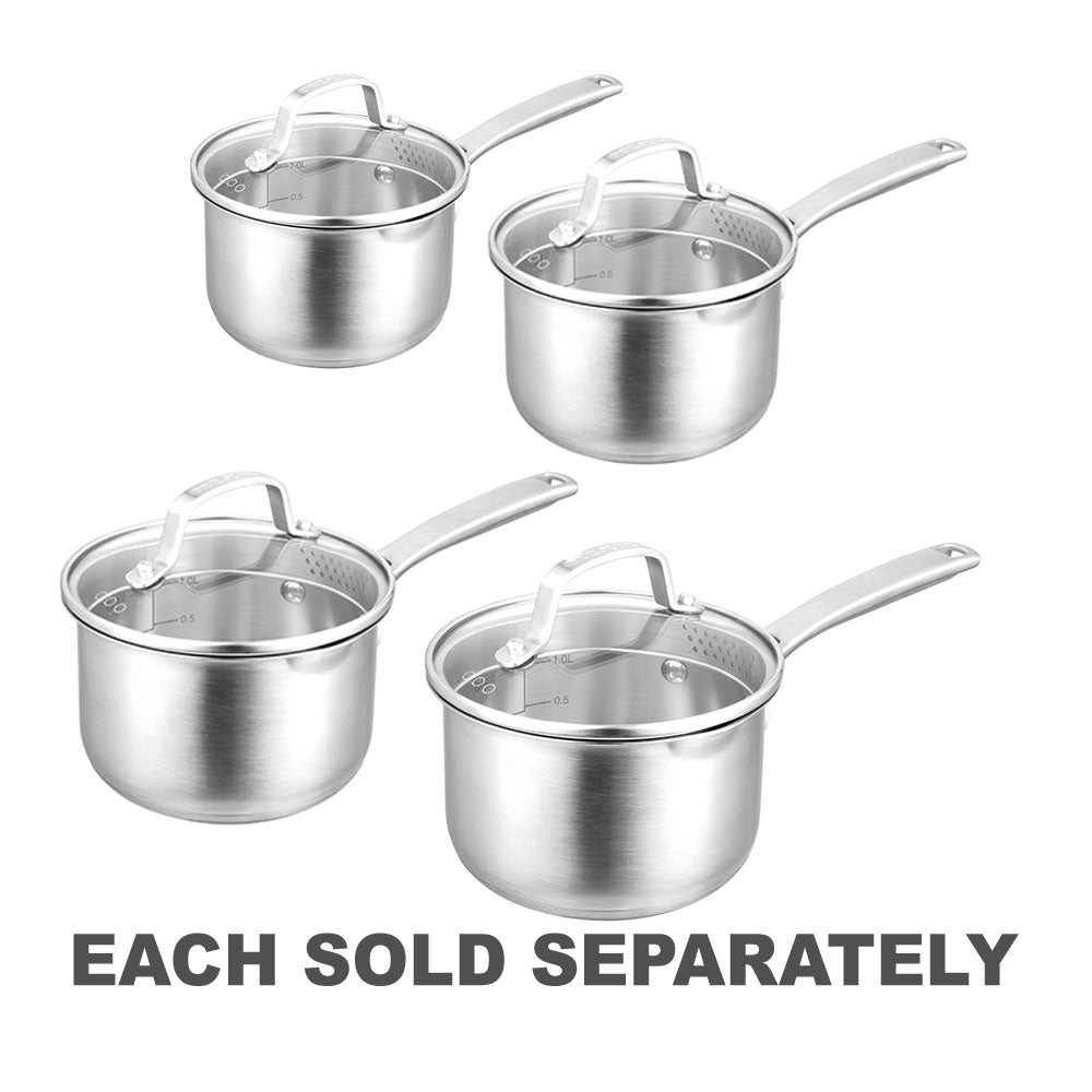 Pyrolux Radius 85 Stainless Steel Saucepan