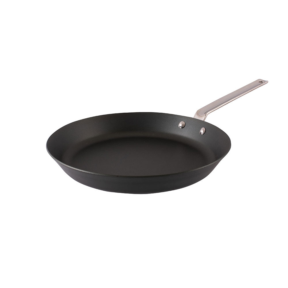 Scanpan zwart ijzer koolstofstaal fry pan