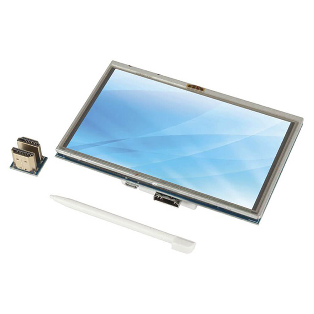 Touchscreen -Display mit HDMI und USB