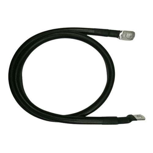 0-Gauge Tinned Battery Power Lead (Black)