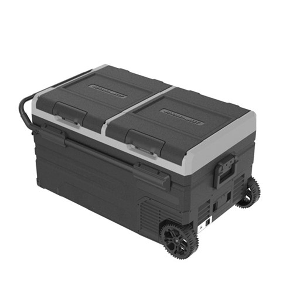 Portable Low Profile DualZone Fridge/Freezer w/ Wheels