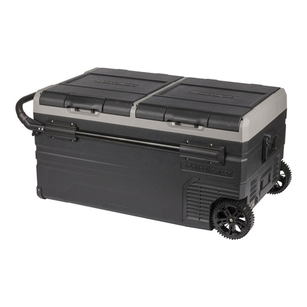 Portable Low Profile DualZone Fridge/Freezer w/ Wheels