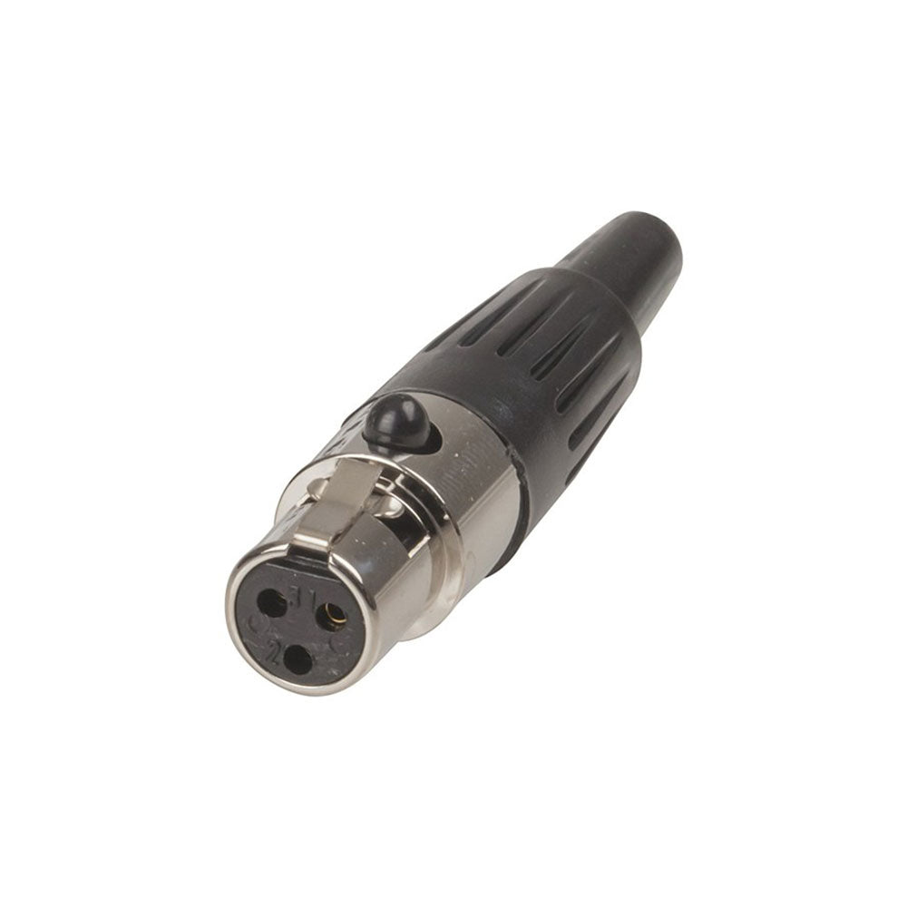 Conector de estilo mini xlr feminino