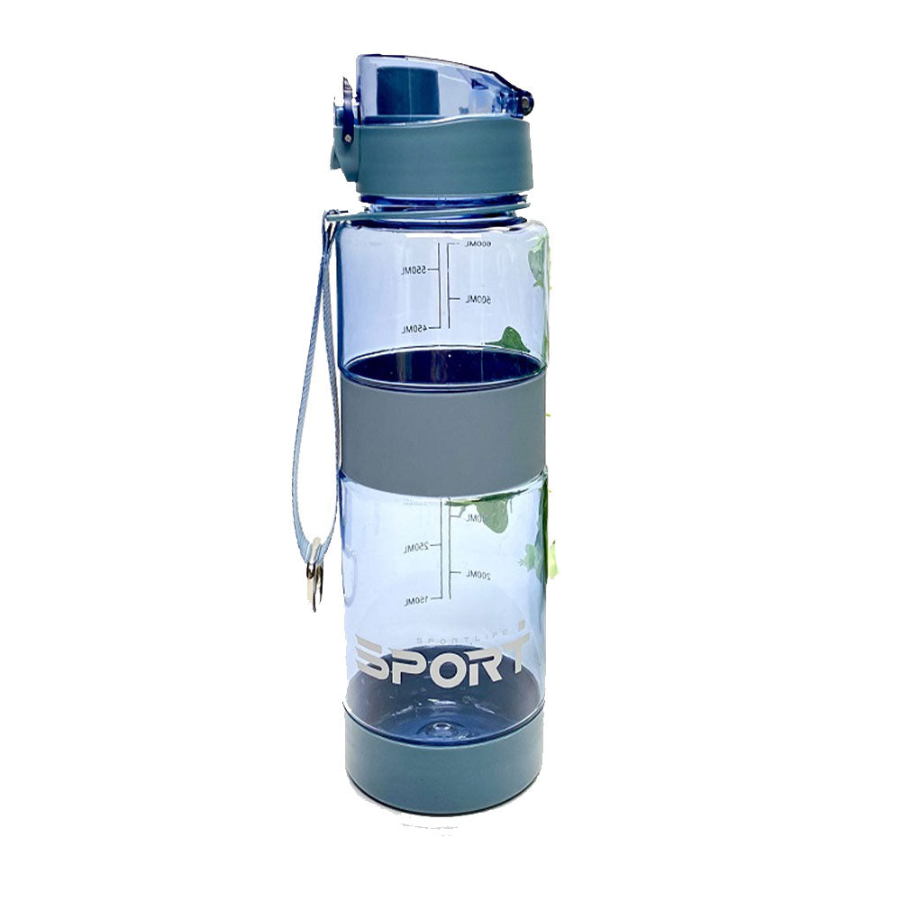 Garrafa esportiva de plástico 600 ml