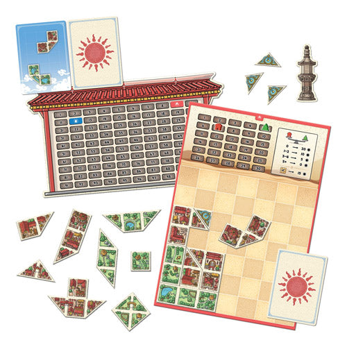 Tangram City Strategy Game