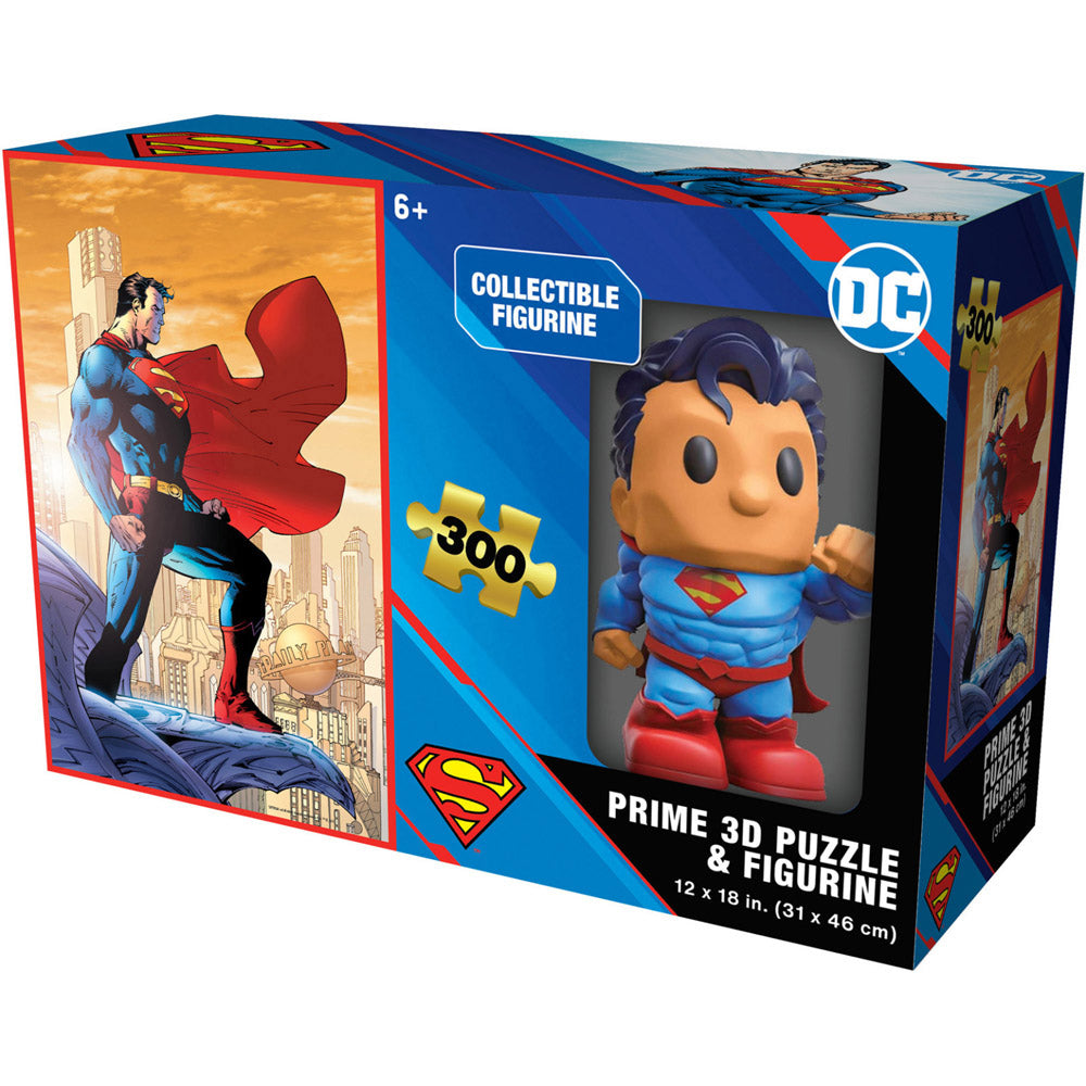 Prime3D Superman 300-Piece 3D Puzzle and Figure