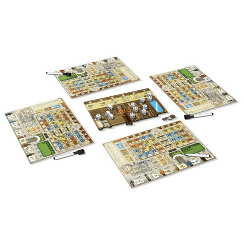 High Season Grand Hotel Roll and Write Strategy Game