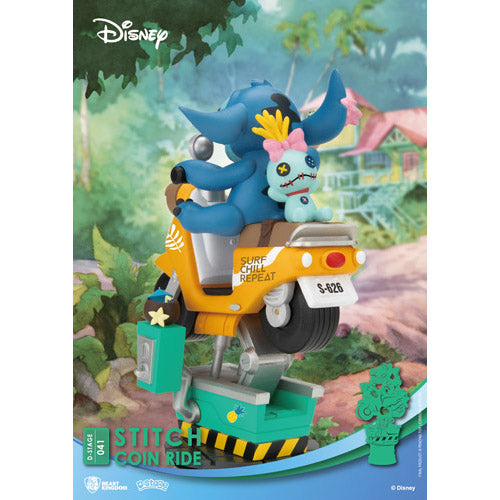 Beast Kingdom D Stage Lilo & Stitch Stitch Coin Ride Figure