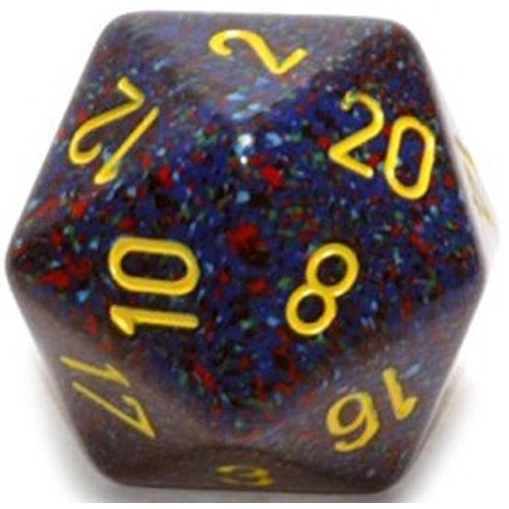 D20 Dice Speckled (34 mm)