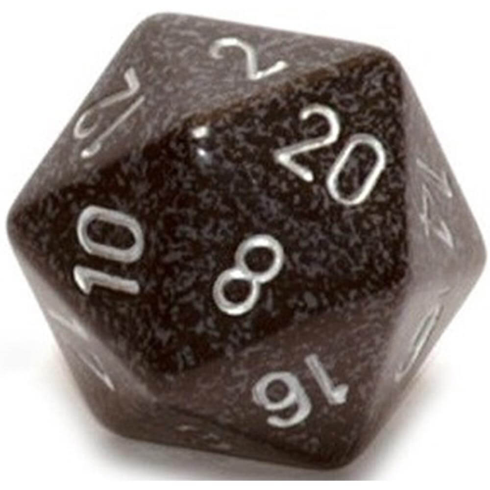  D20 Würfel gesprenkelt (34mm)