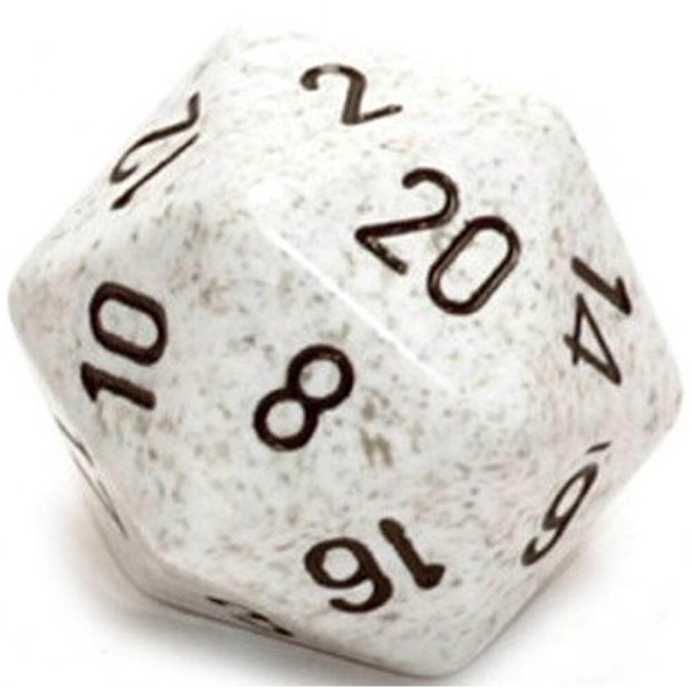 D20 Dice Speckled (34 mm)