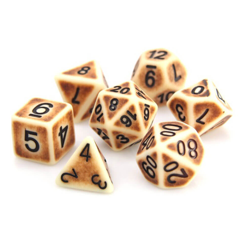 Die Dice Polymer RPG Conjunto poliédrico