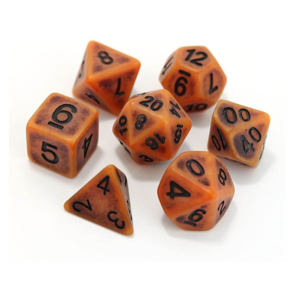 Die harde dobbelstenen polymeer rpg polyedrale set