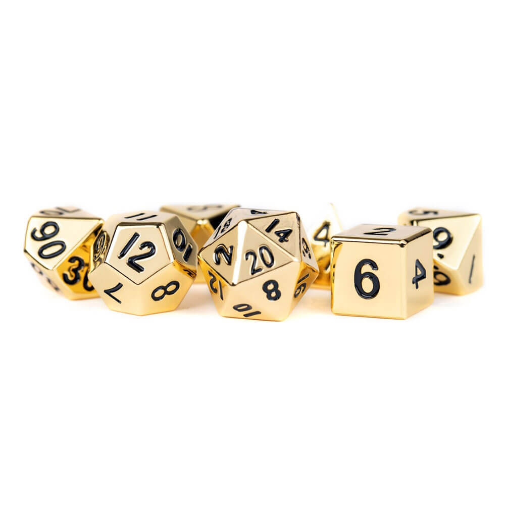 Metalliske terninger Gamemetal Dice Set