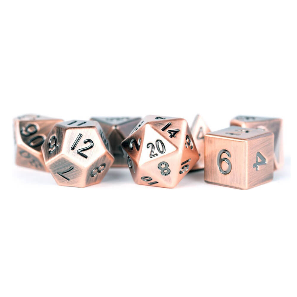 Metalliske terninger Gamemetal Dice Set