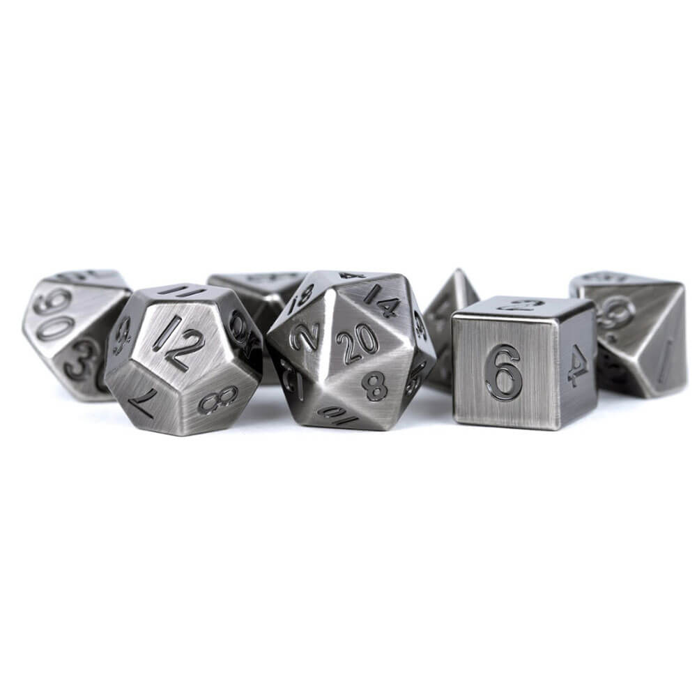 Metalliske terninger Gamemetal Dice Set