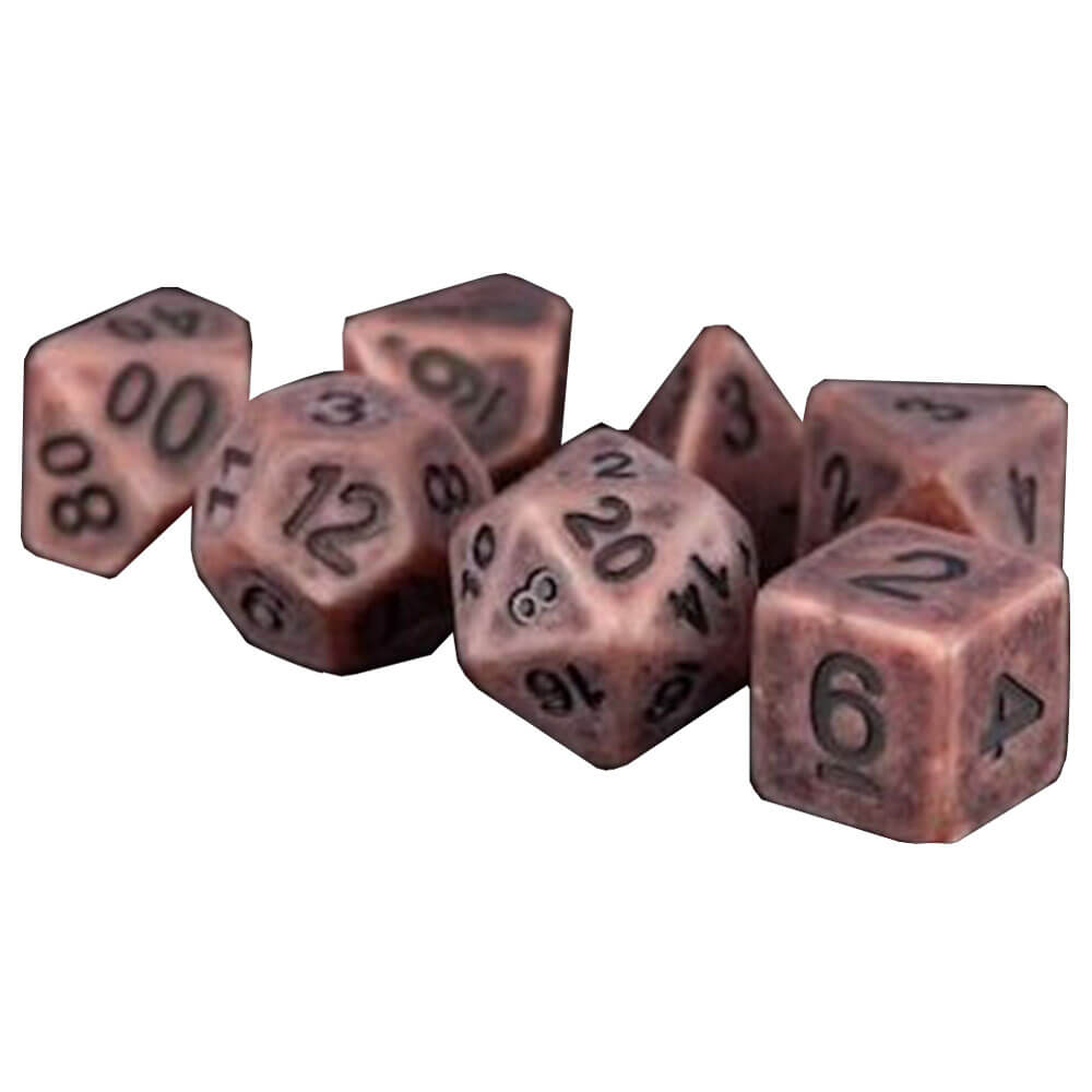 MDG Polyhedral Resin Dice Set