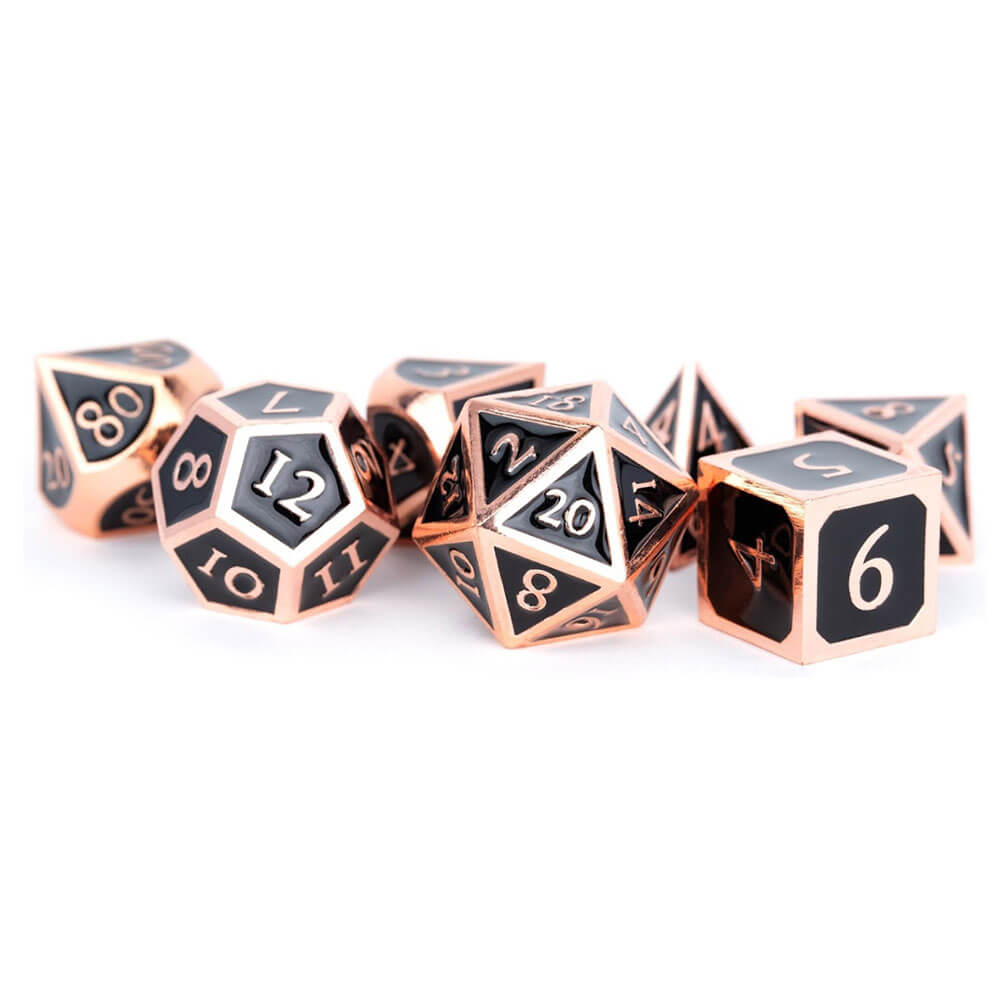 MDG Metal Polyhedral Dice Set