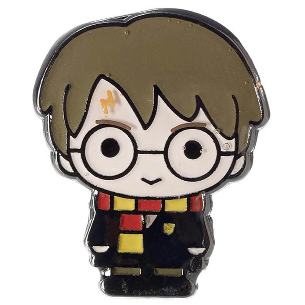 Crachá de pino harry potter chibi