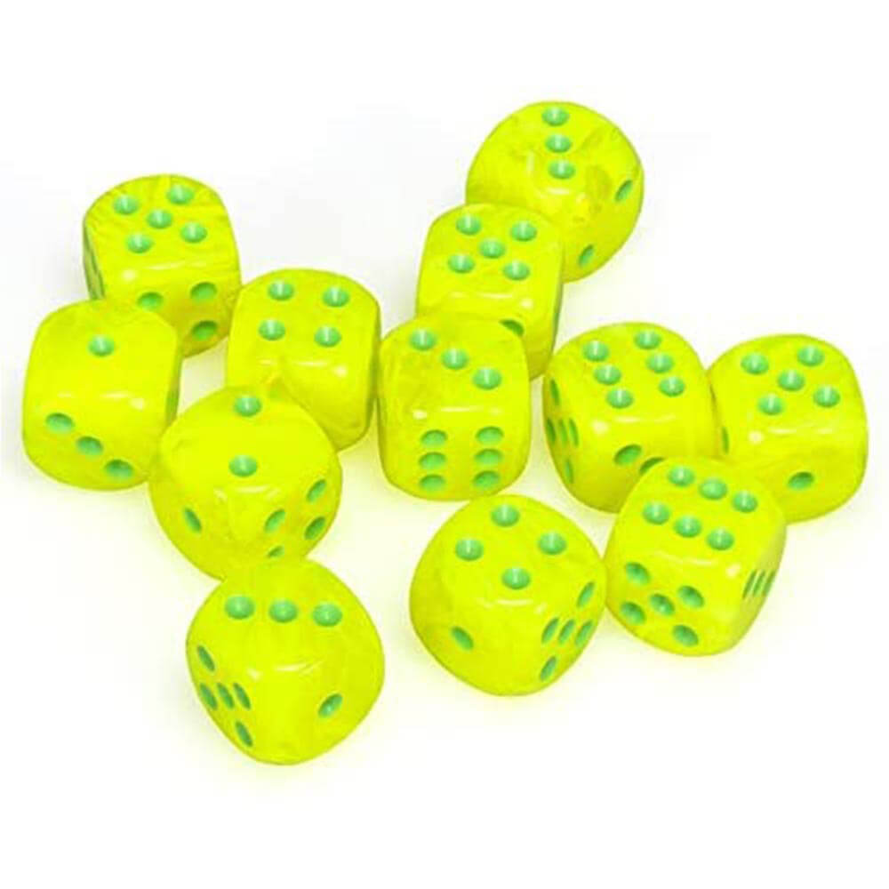 D6 DICE VORTEX 16mm (12 DICE)