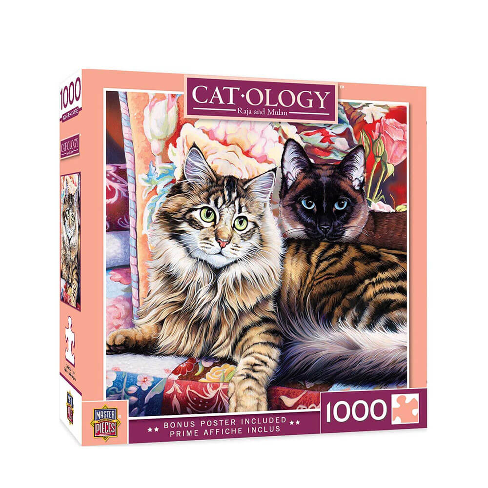 Masterpieces puzzle cat-teknik (1000 stk)