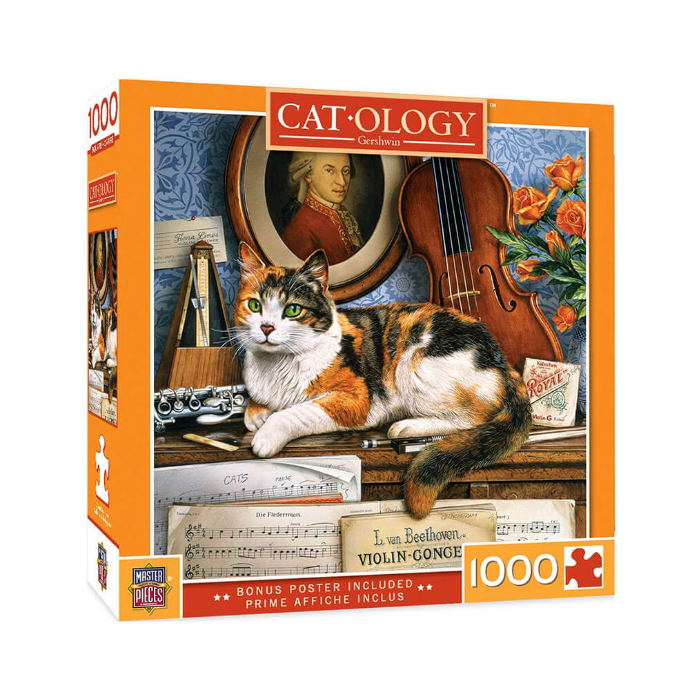 Mesterverk Puzzle Cat-Teology (1000 PC)