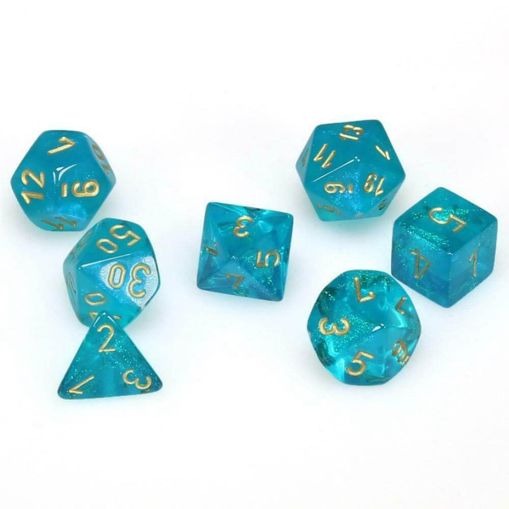 D7 Die Set Dice Borealis Poly (7 dobbelstenen)