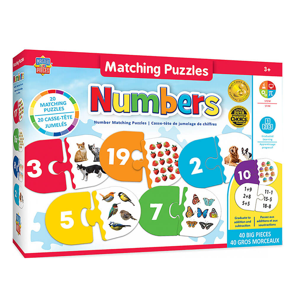 Masterpieces educatieve matching puzzel