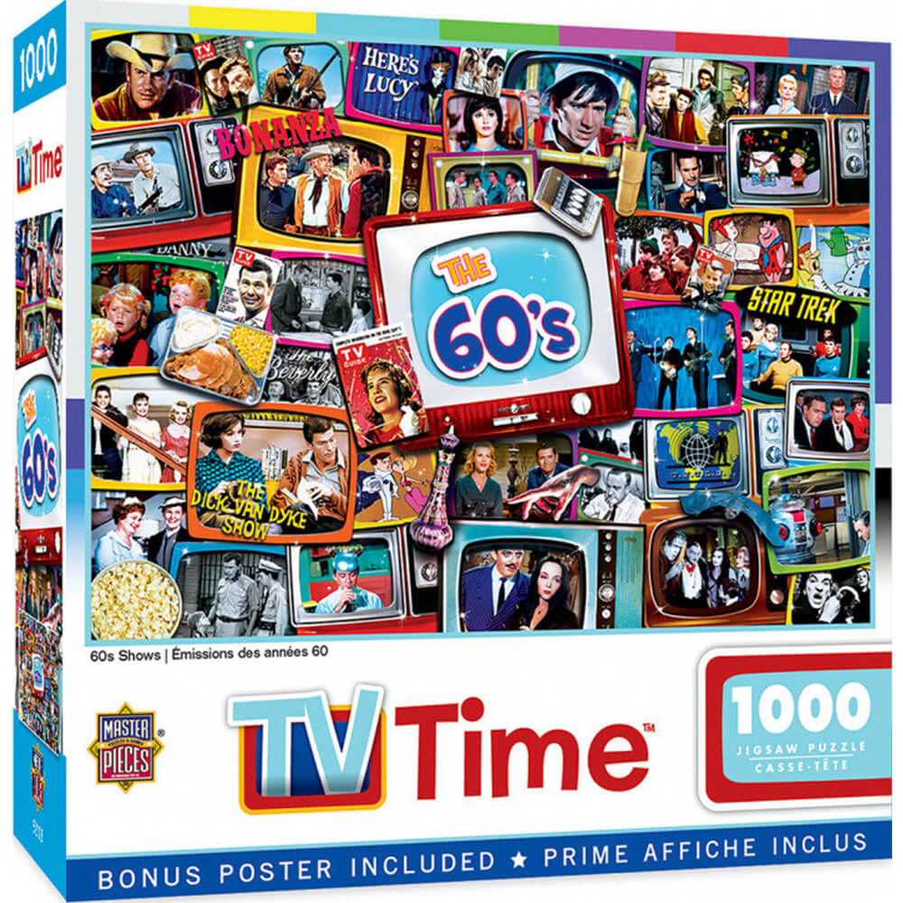 MasterPieces TV Time Shows 1000-teiliges Puzzle