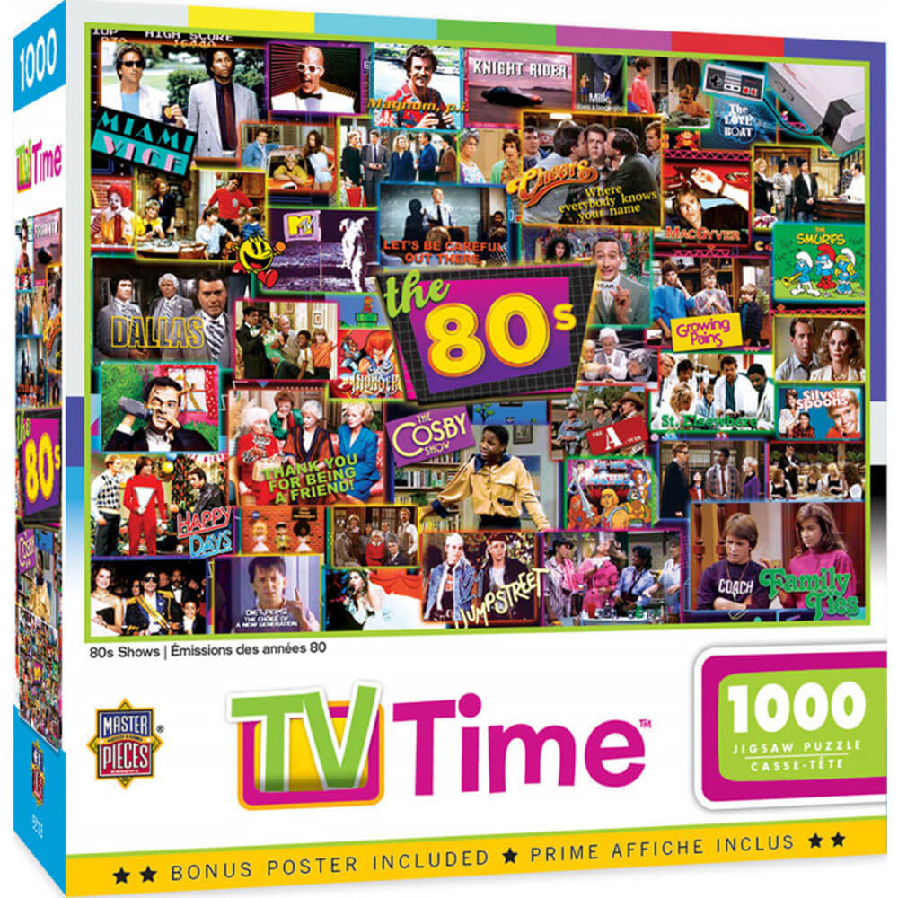 Arcydziele TV Time Shows 1000pc Puzzle