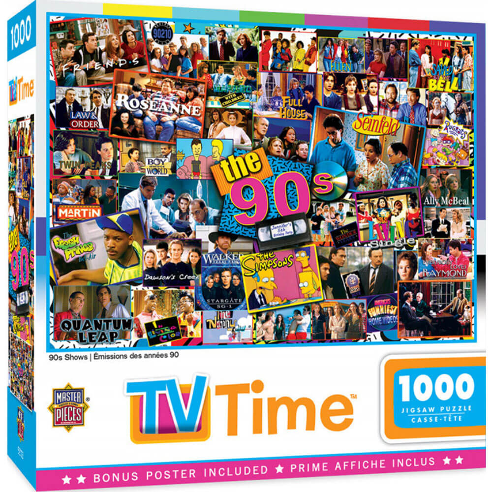 Arcydziele TV Time Shows 1000pc Puzzle