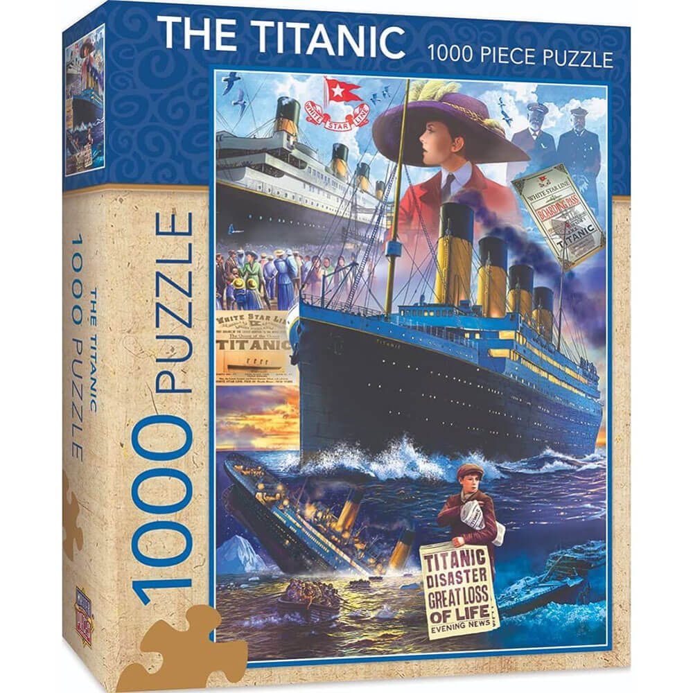 Arcydzieła Titanic 1000pc Puzzle