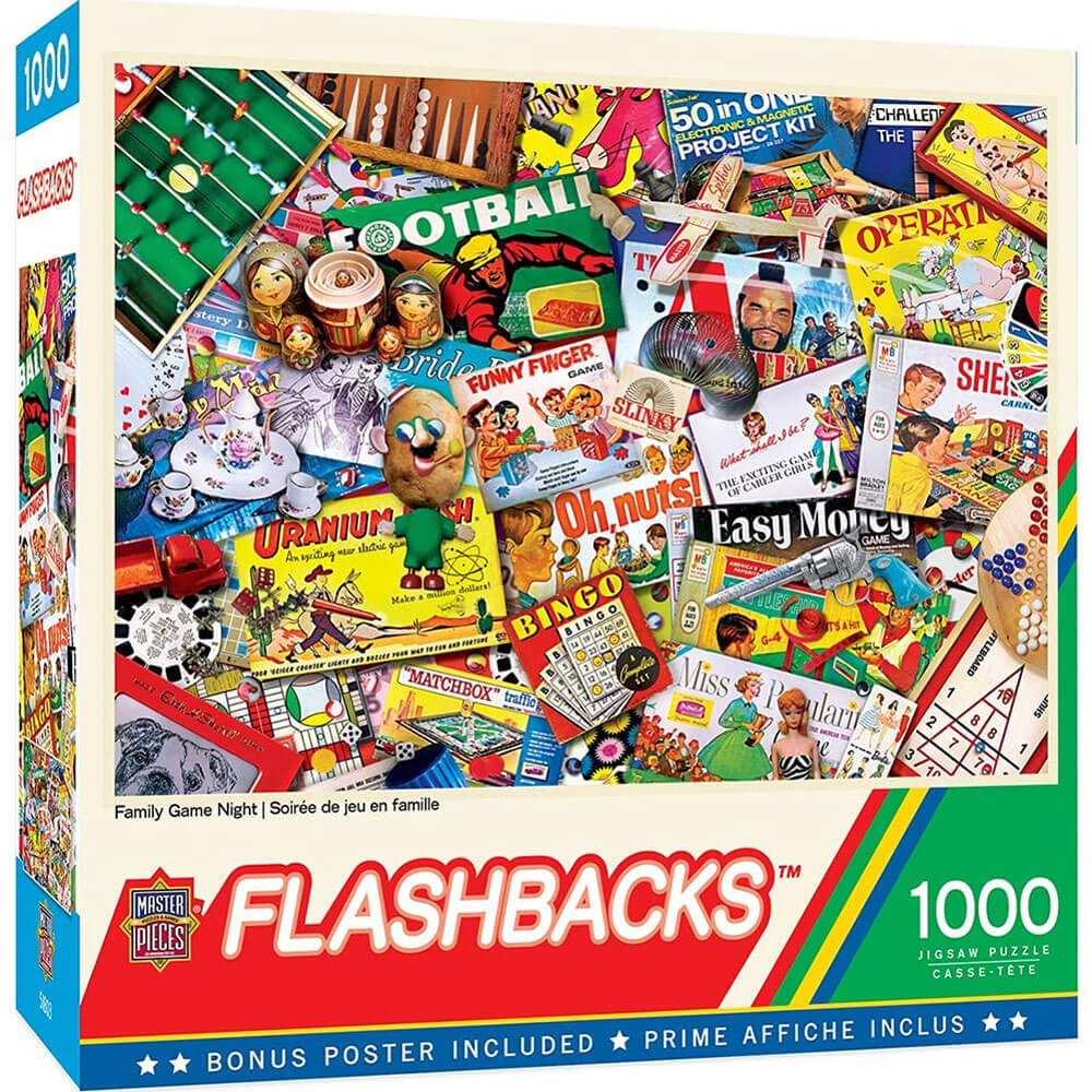 MasterPieces Flashbacks 1000pc Puzzle