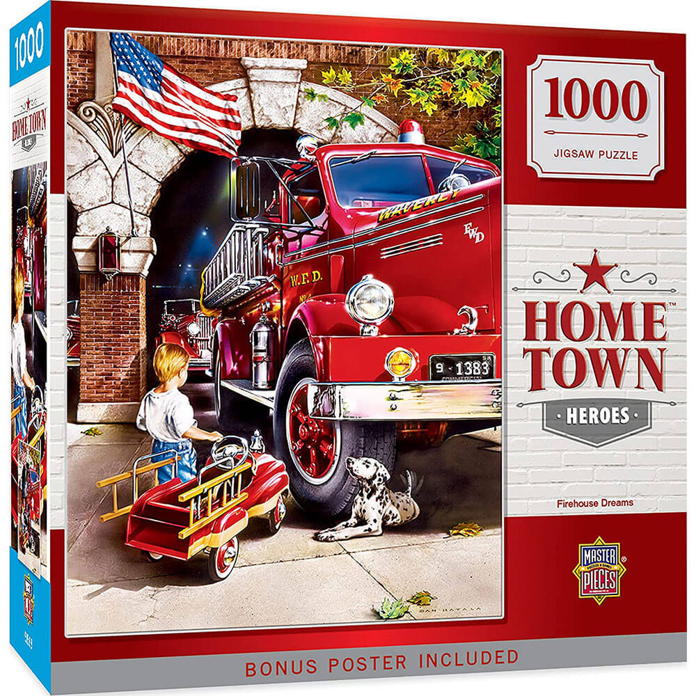 MasterPieces Hometown Heroes 1000-teiliges Puzzle