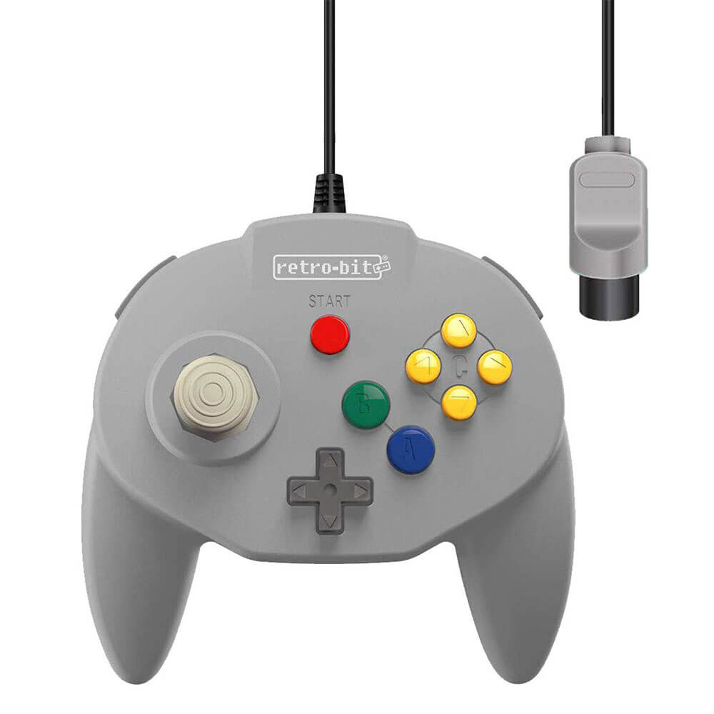 Retro-Bit Tribute64 N64 Controlador Wired